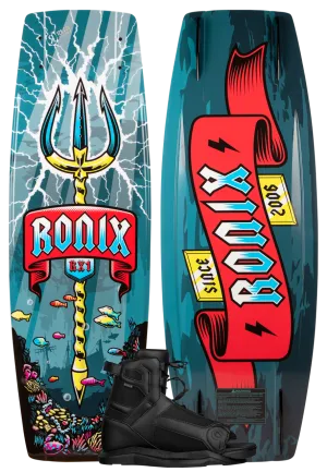 Ronix Boy's RX1 with Divide Wakeboard Package 2025