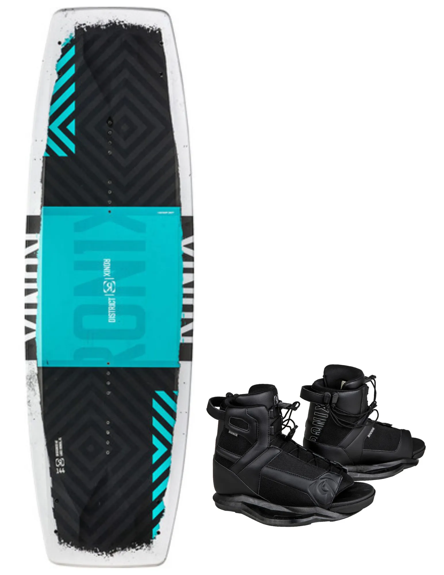 Ronix District with Divide Wakeboard Package 2025