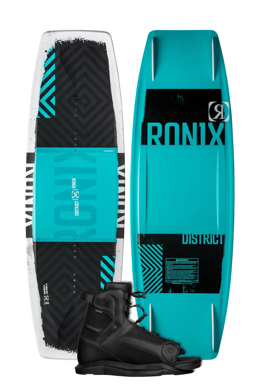 Ronix District with Divide Wakeboard Package 2025