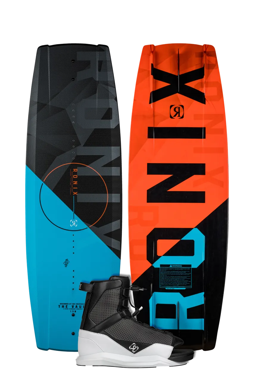 Ronix Kid's Vault with District Wakeboard Package 2025