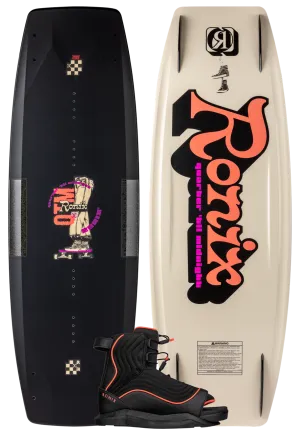 Ronix Quarter 'Til Midnight with Luxe Wakeboard Package 2025