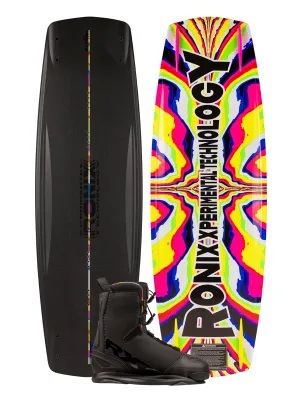 Ronix RXT Blackout with RXT Wakeboard Package 2025