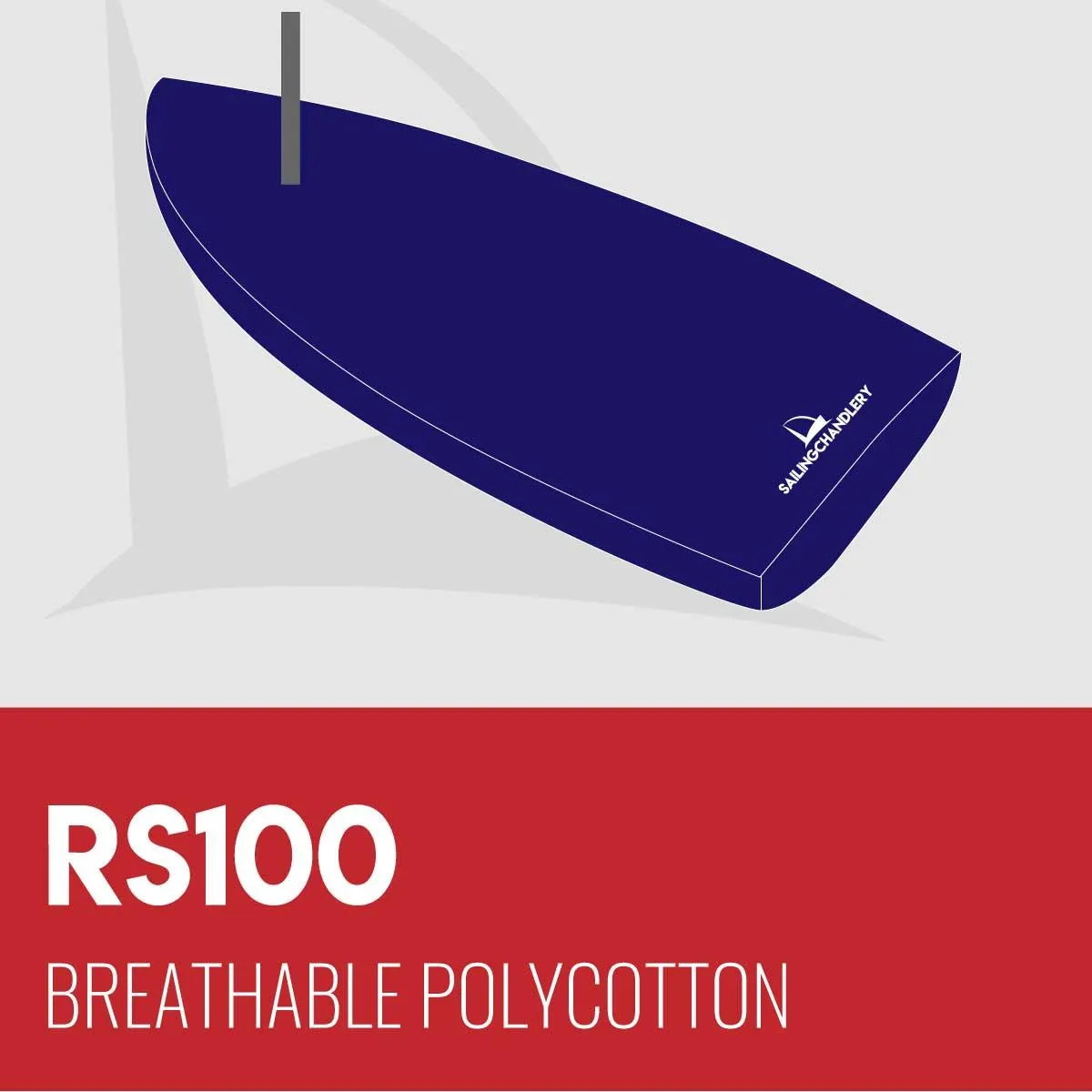 RS100 Boat Cover - Mast Up - Breathable Polycotton