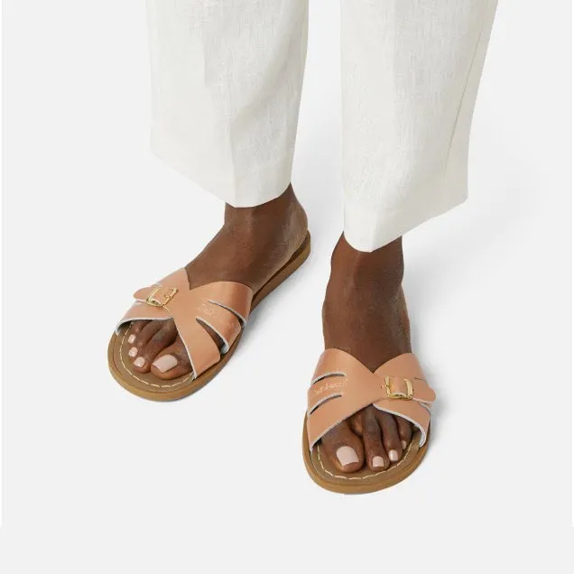 Salt Water Sandalen «CLASSIC SLIDES» rose gold