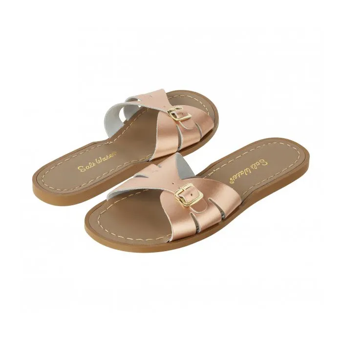 Salt Water Sandalen «CLASSIC SLIDES» rose gold