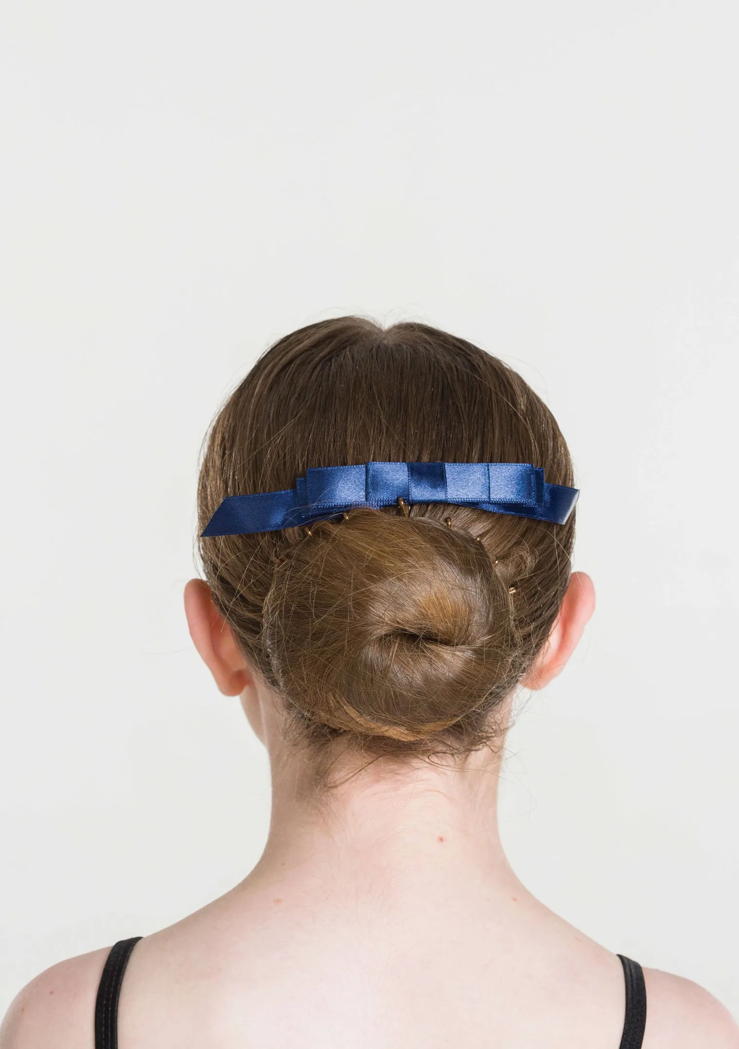 Satin Hair Bow on Comb