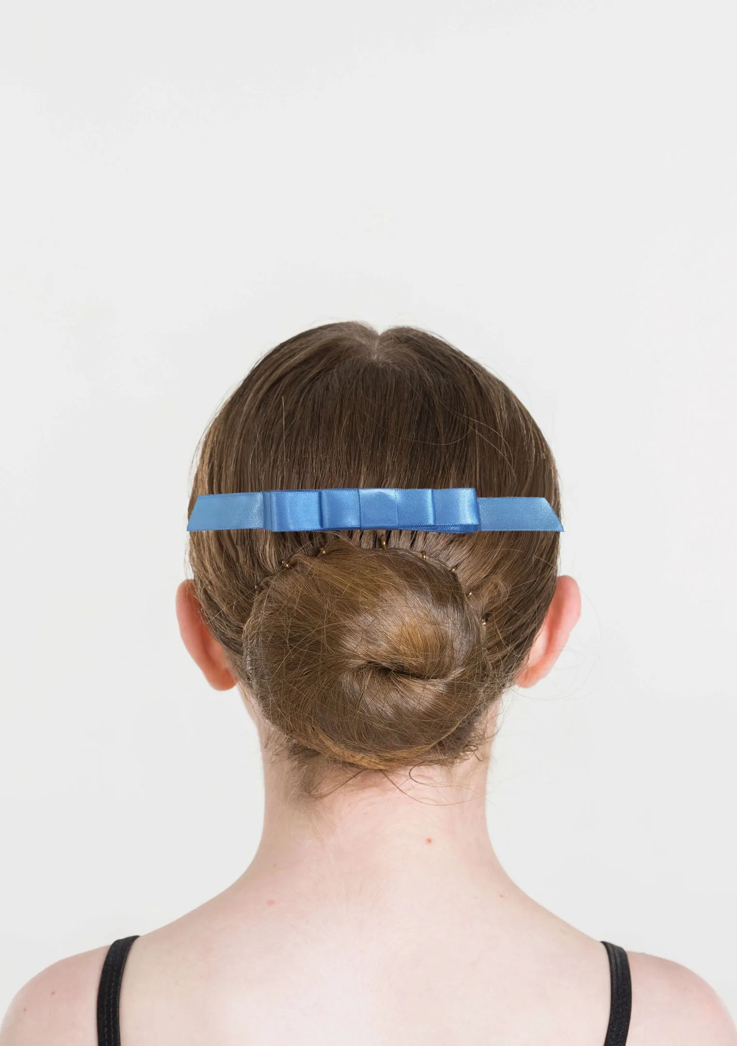 Satin Hair Bow on Comb