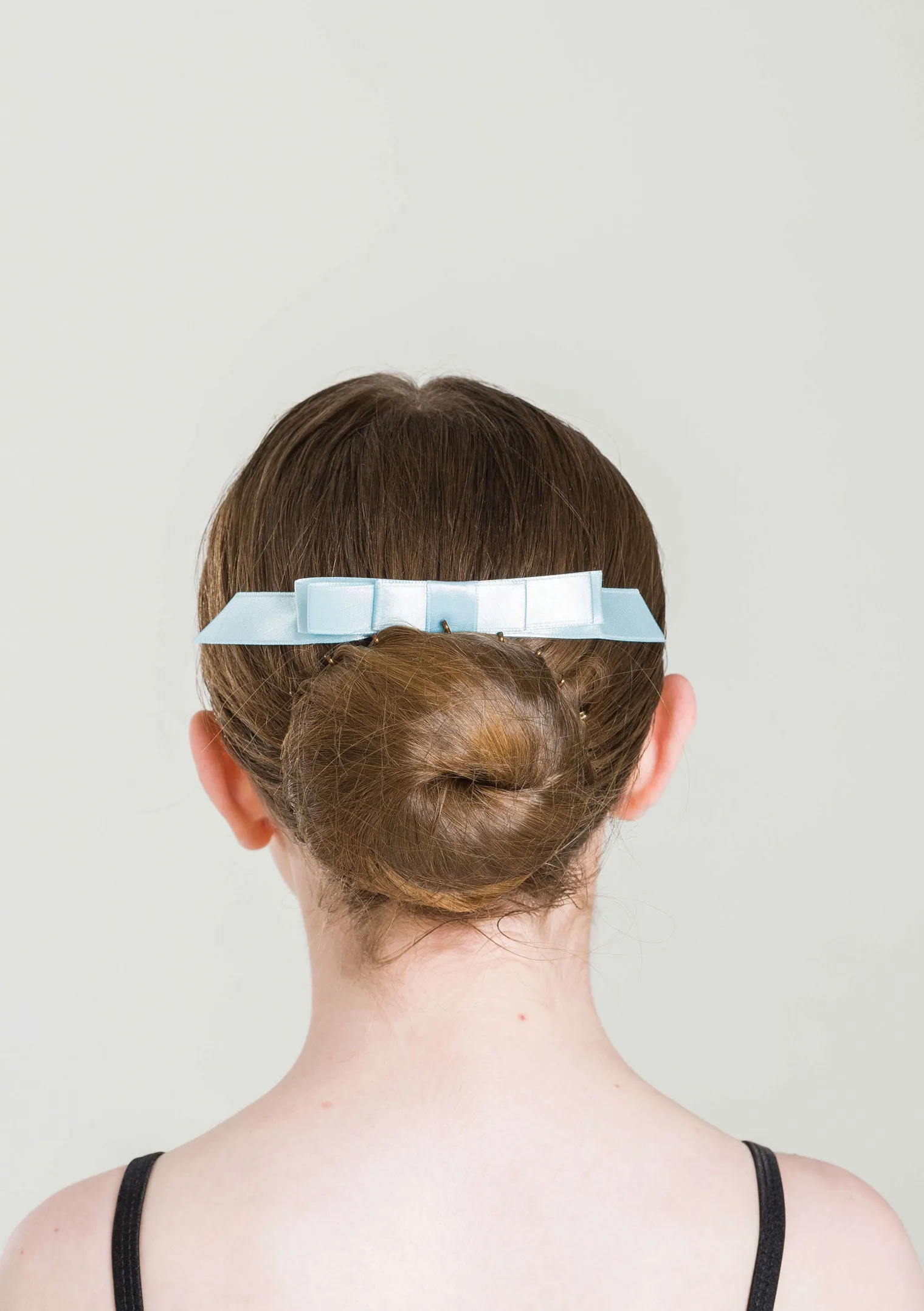 Satin Hair Bow on Comb