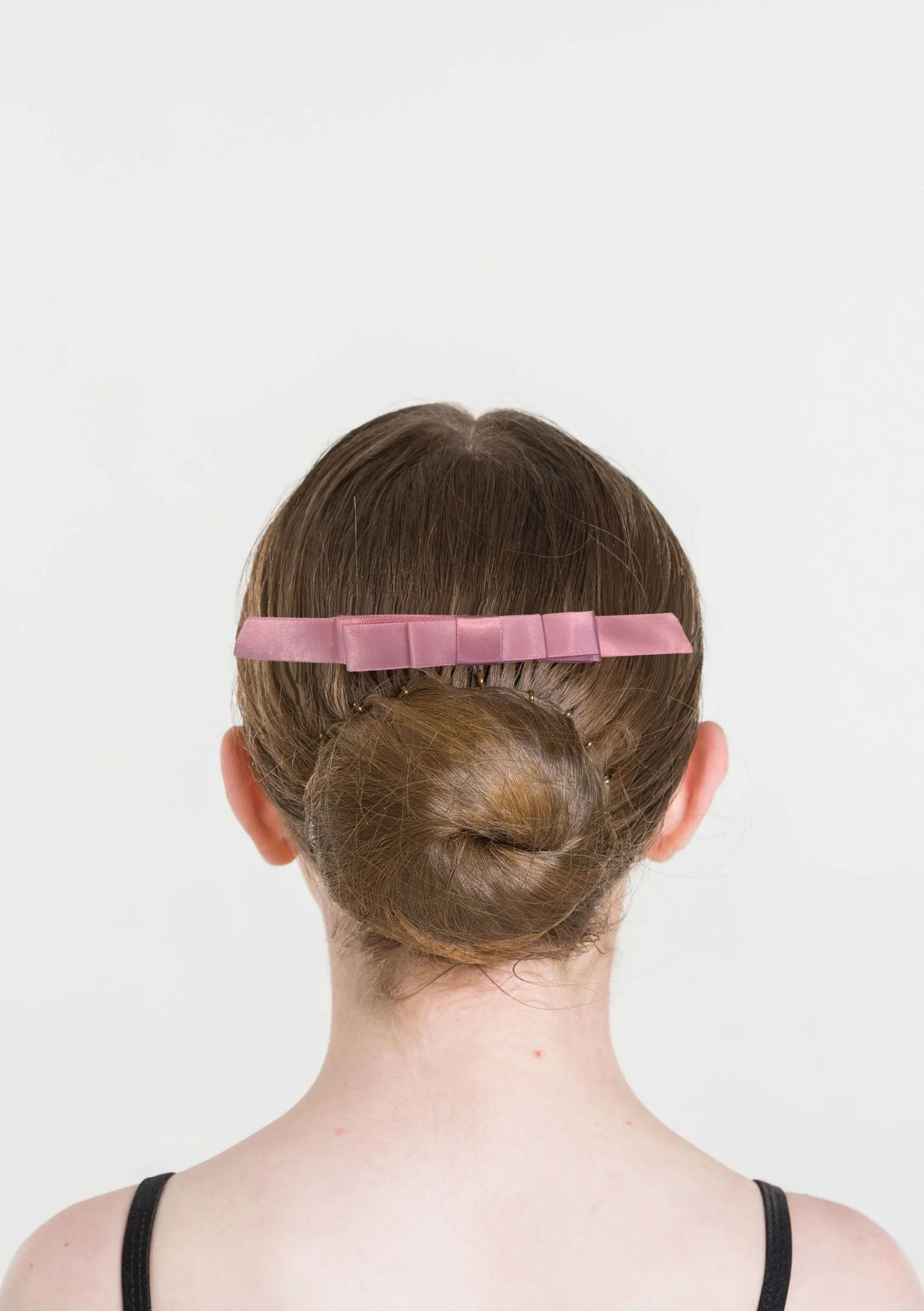 Satin Hair Bow on Comb