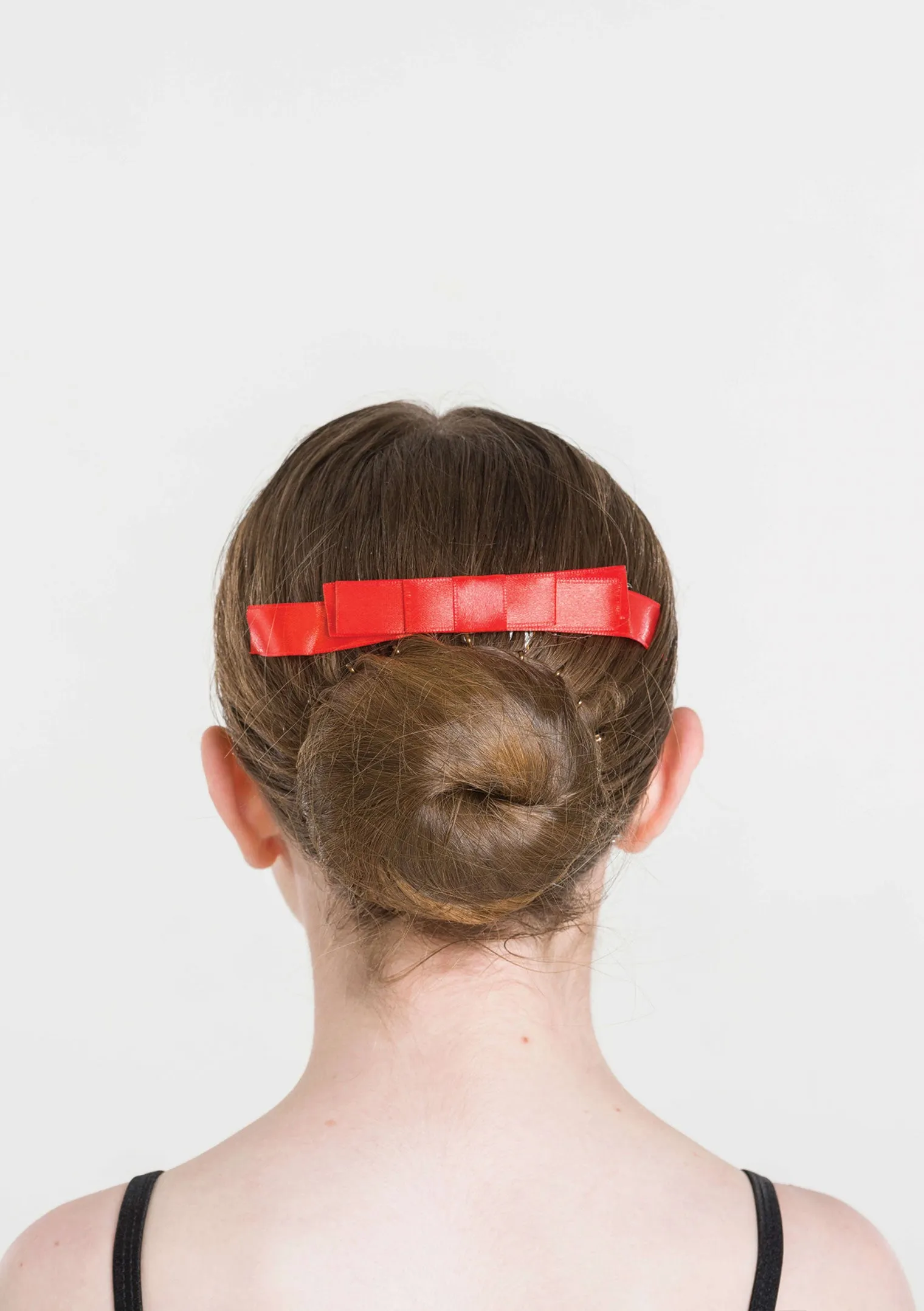 Satin Hair Bow on Comb