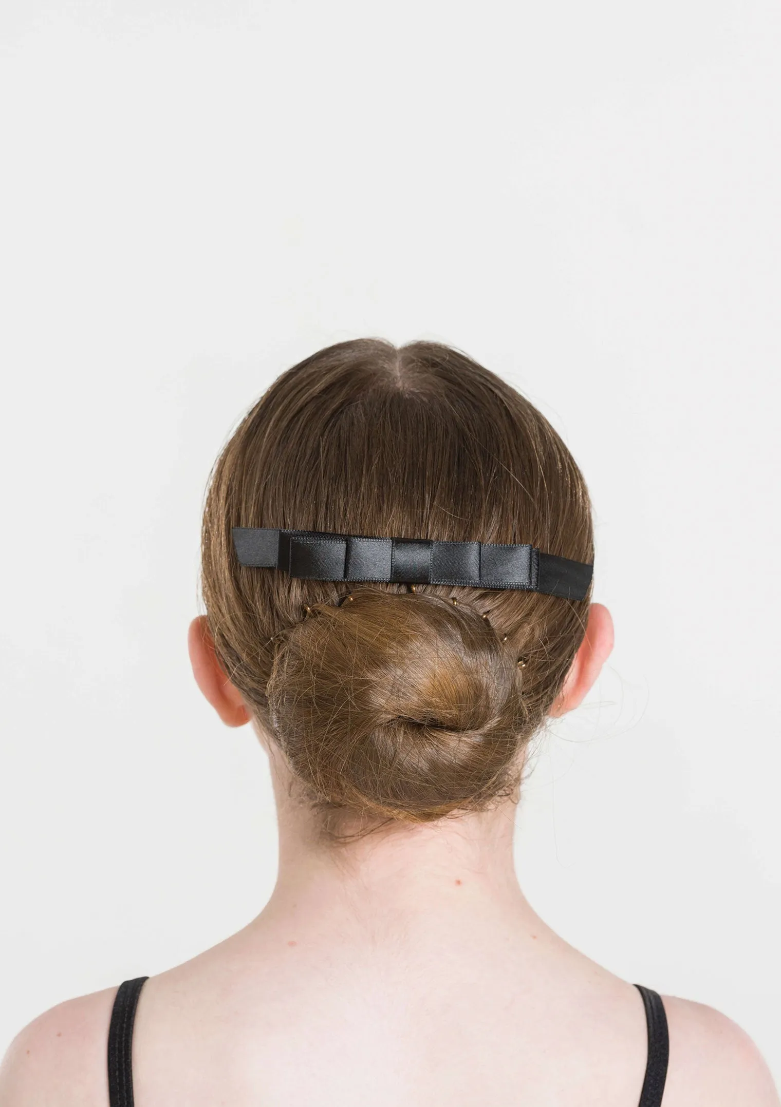 Satin Hair Bow on Comb