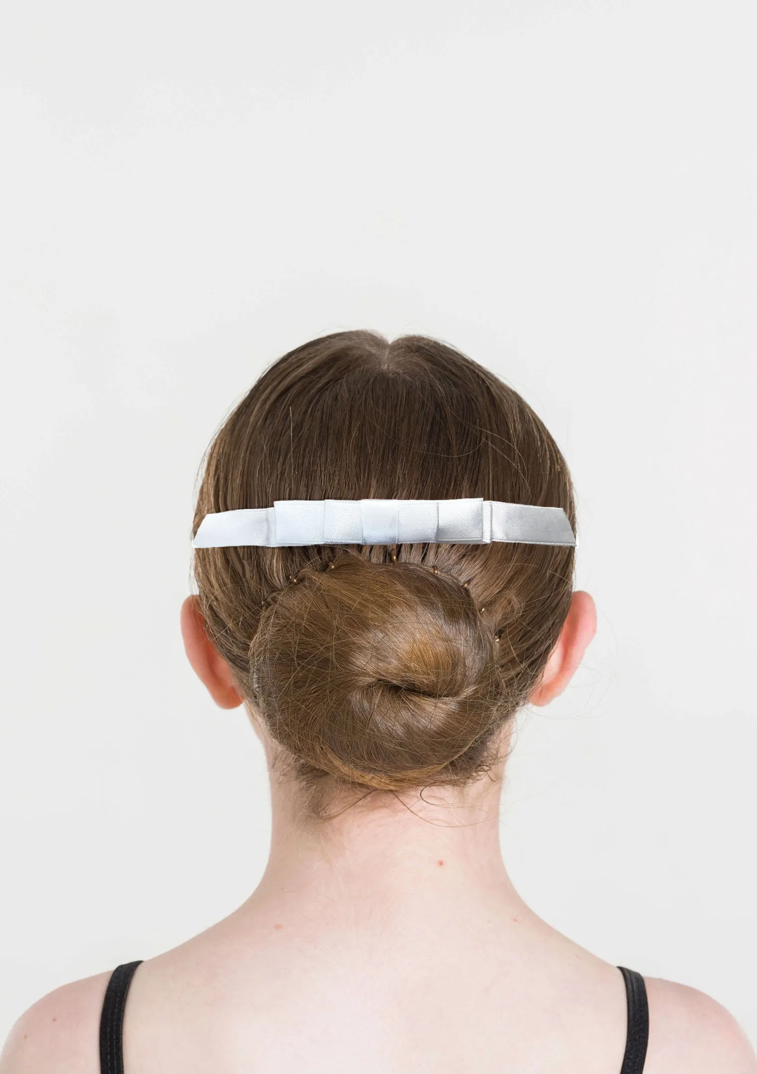 Satin Hair Bow on Comb
