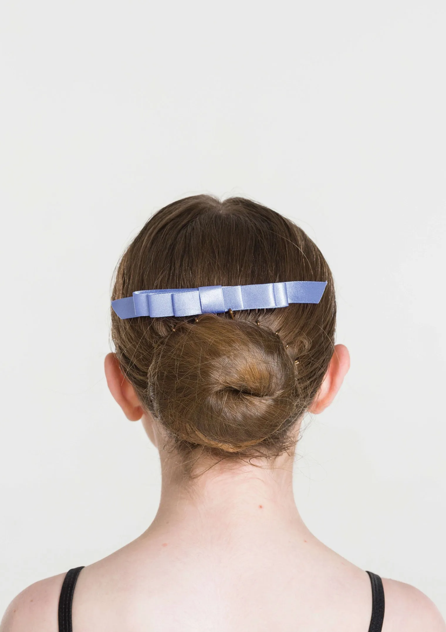 Satin Hair Bow on Comb