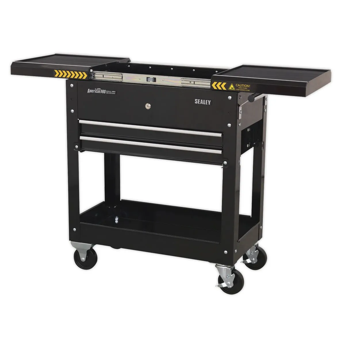 Sealey American Pro Mobile Tool & Parts Trolley - Black