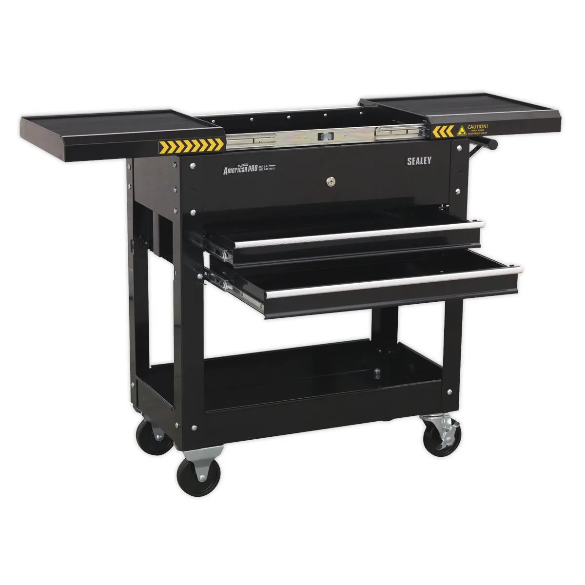 Sealey American Pro Mobile Tool & Parts Trolley - Black