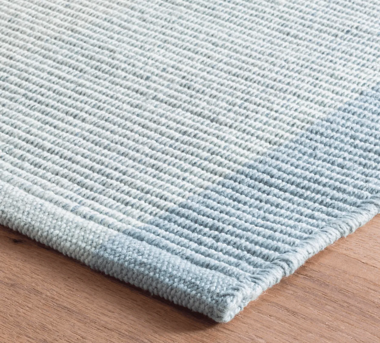 Shore Stripe Woven Cotton Rug