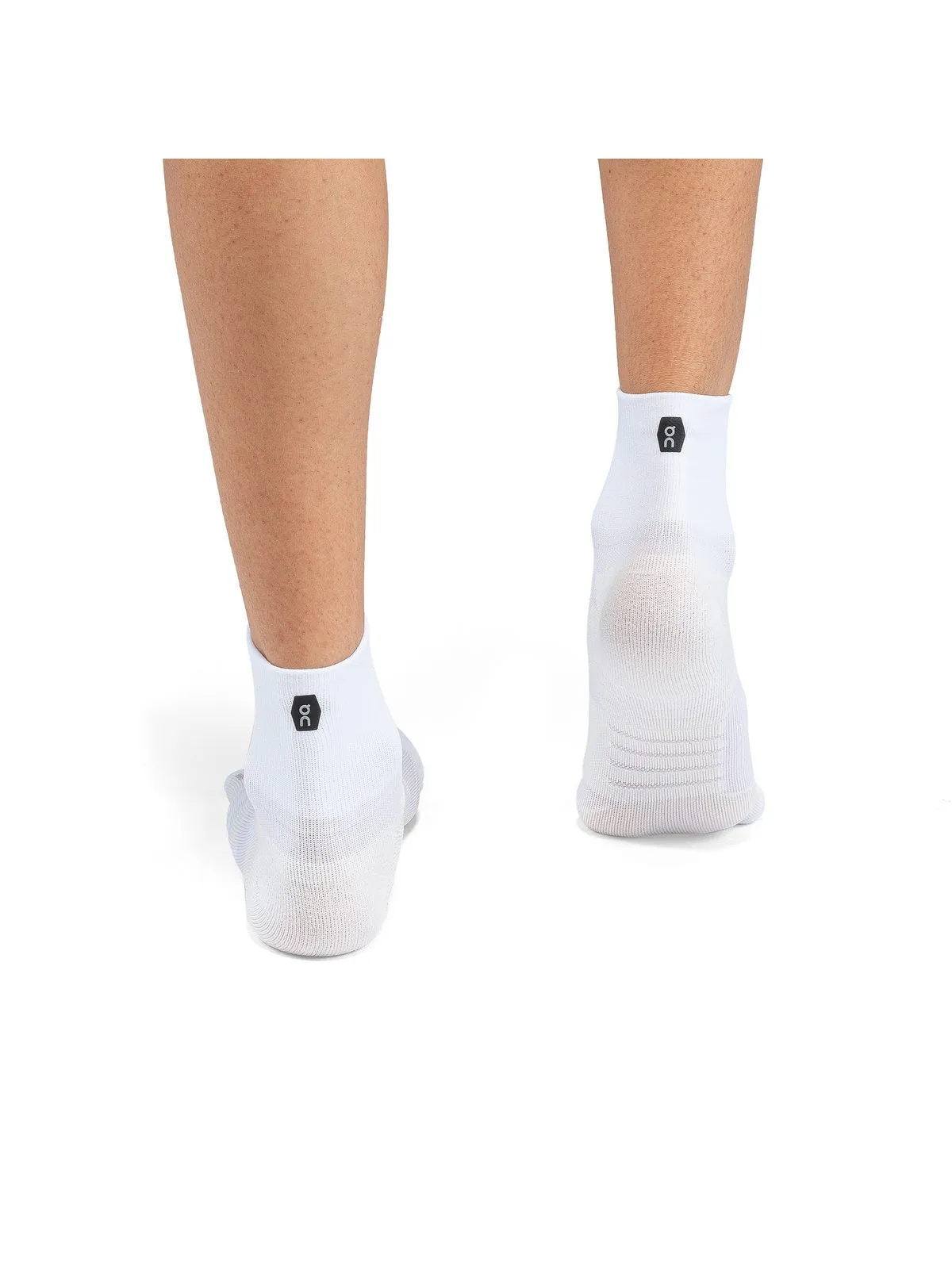 Skarpety do biegania ON RUNNING Performance Mid Sock biały