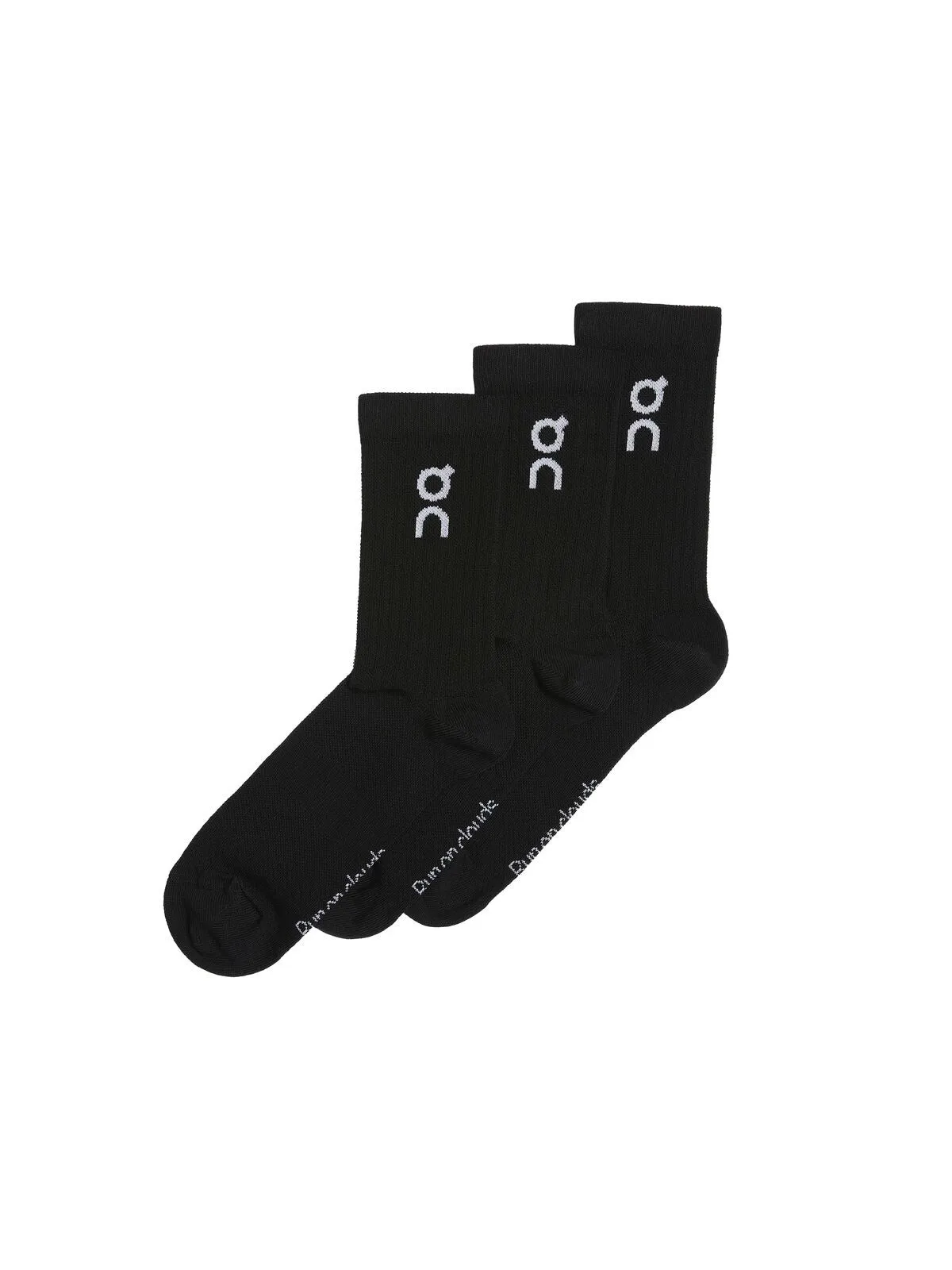 Skarpety ON RUNNING Logo Sock 3-Pack czarny