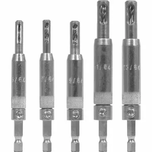 Snappy 40050 Self Centering Hinge Bit Set - 5 Piece