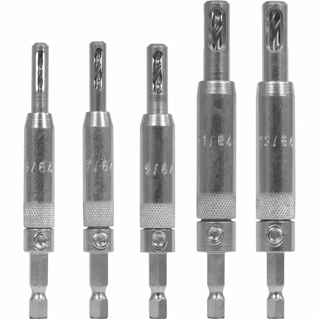 Snappy 40050 Self Centering Hinge Bit Set - 5 Piece