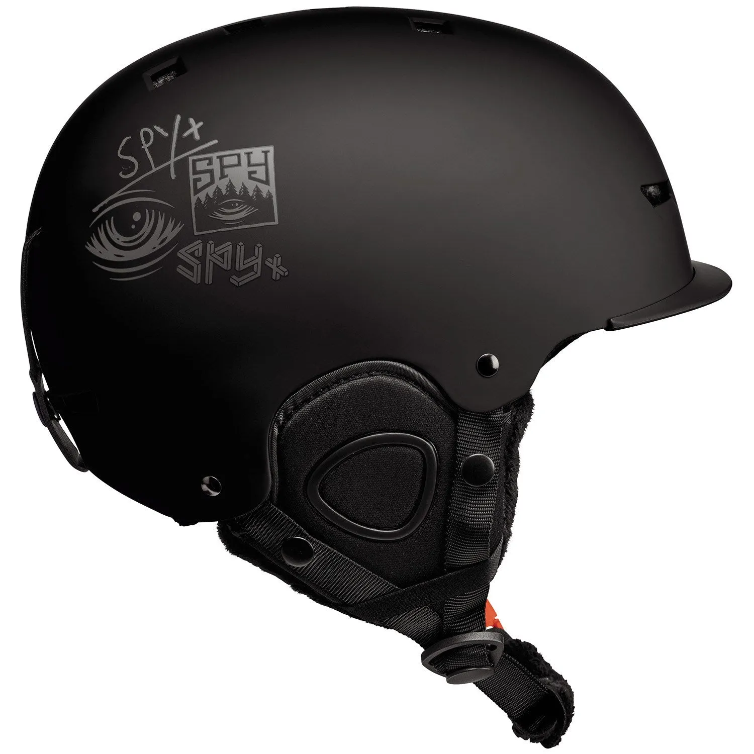 Spy Lil Galactic MIPS Kids Helmet Matte Black