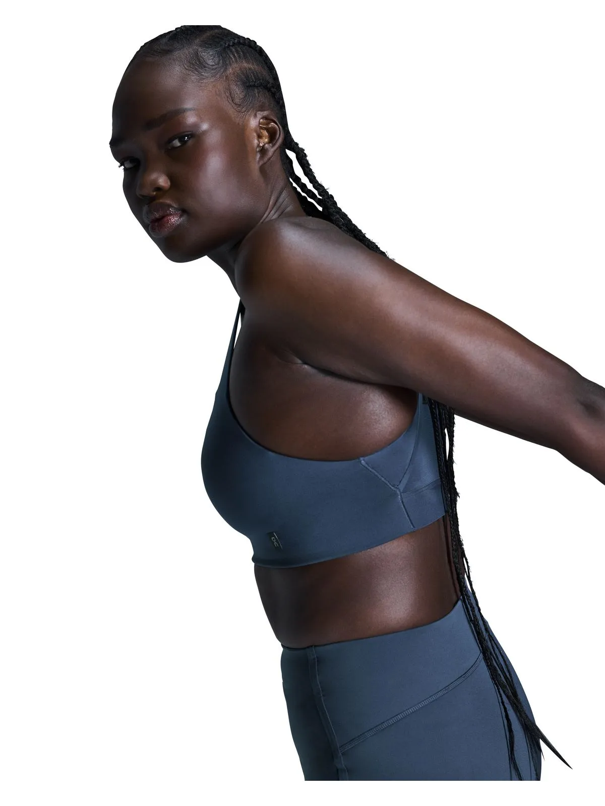Stanik sportowy ON RUNNING Active Bra niebieski