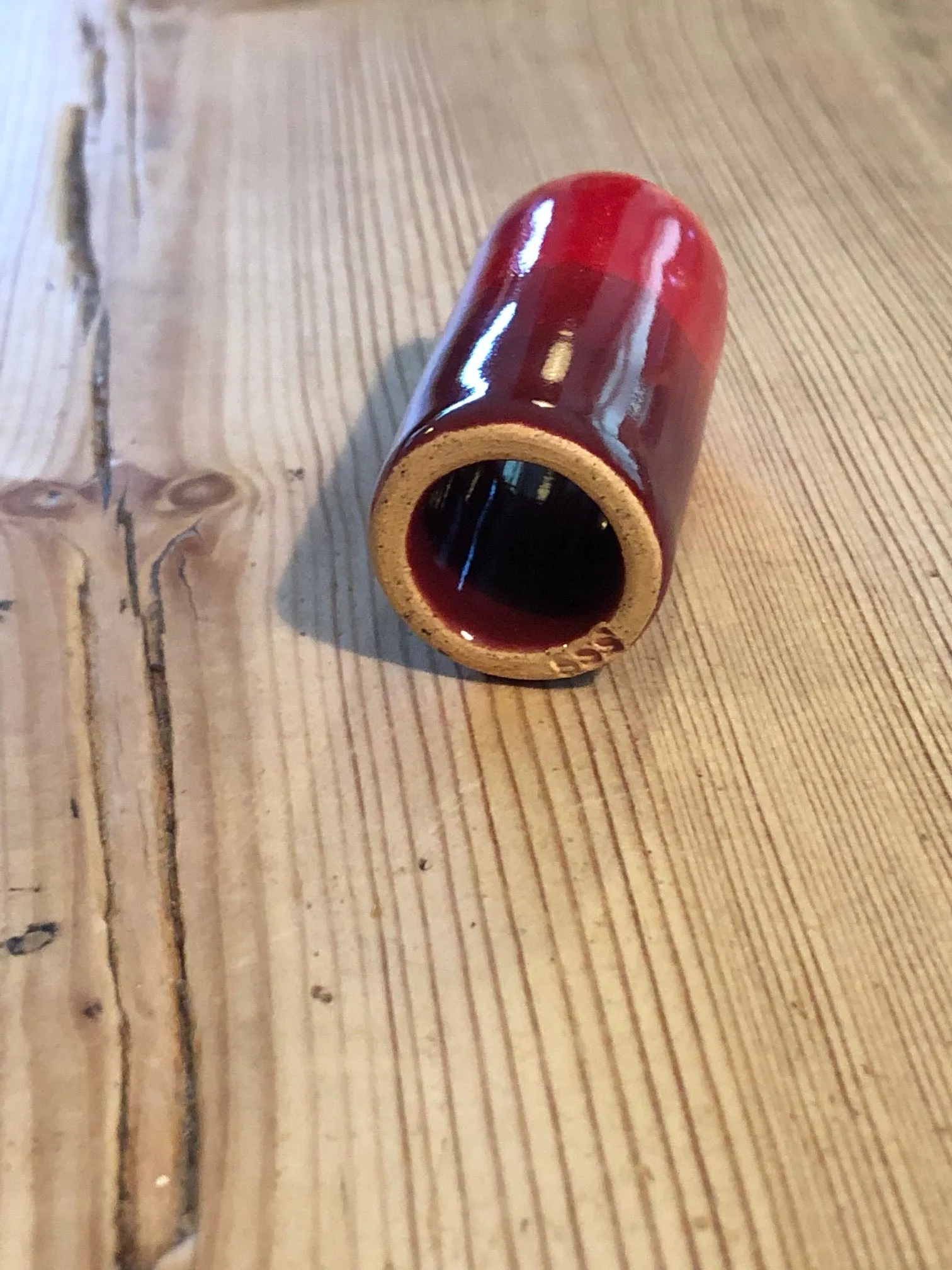 Star Singer (Small) Sunset Red Ceramic Guitar Slide
