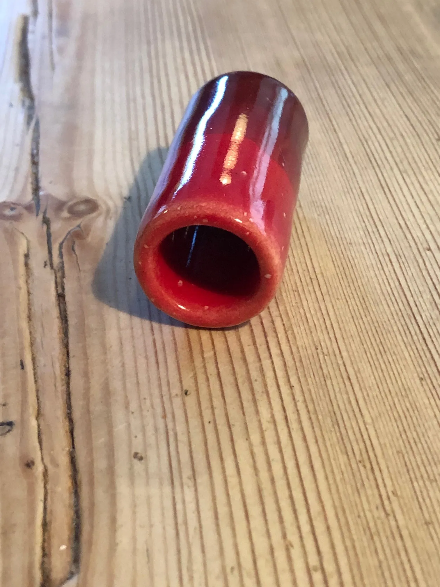 Star Singer (Small) Sunset Red Ceramic Guitar Slide