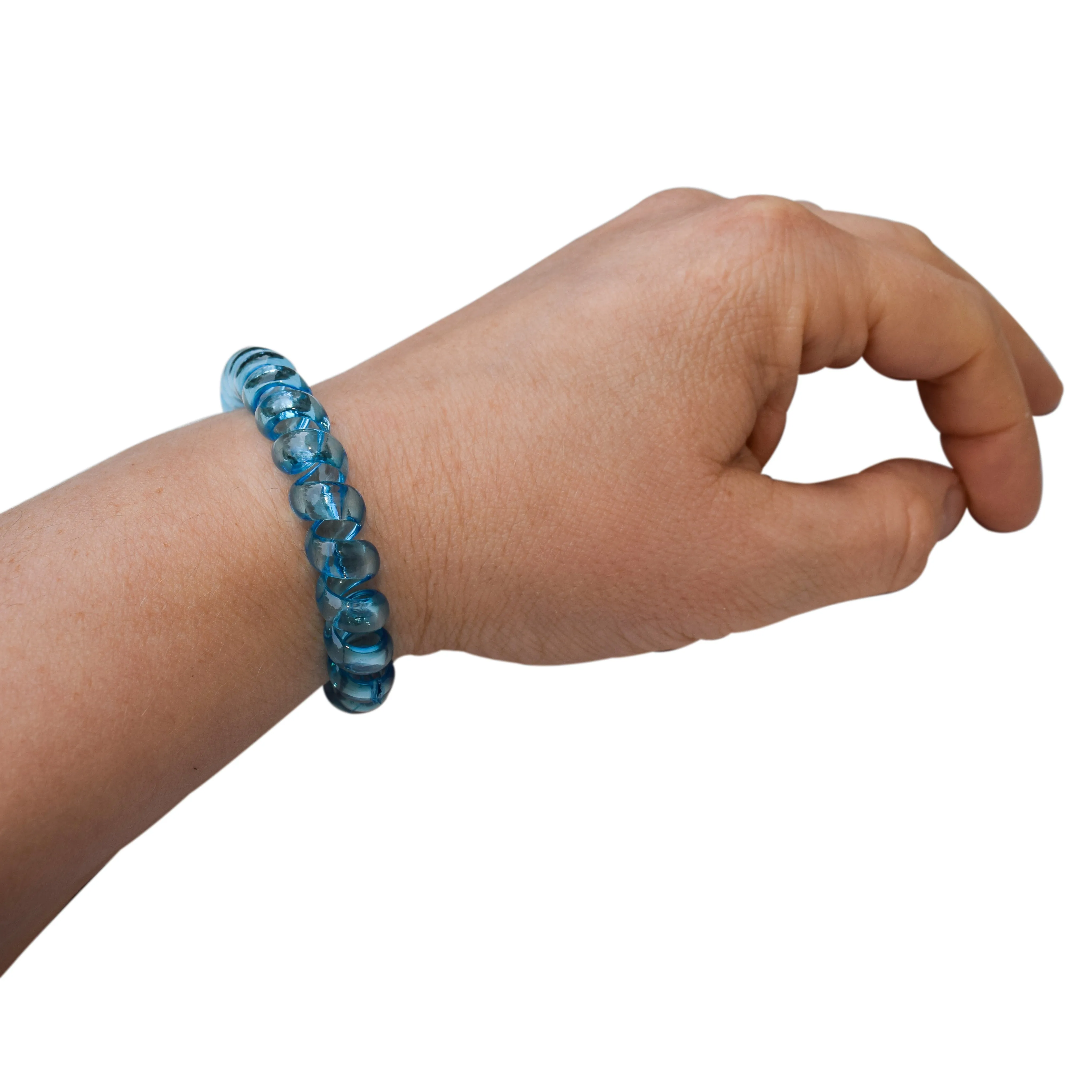 Stretchy Coil Fidget Bracelets - Pinks