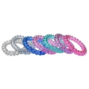 Stretchy Coil Fidget Bracelets - Pinks