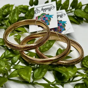 Stretchy Gold Bracelet