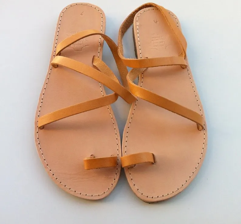 Summer Leather Sandals