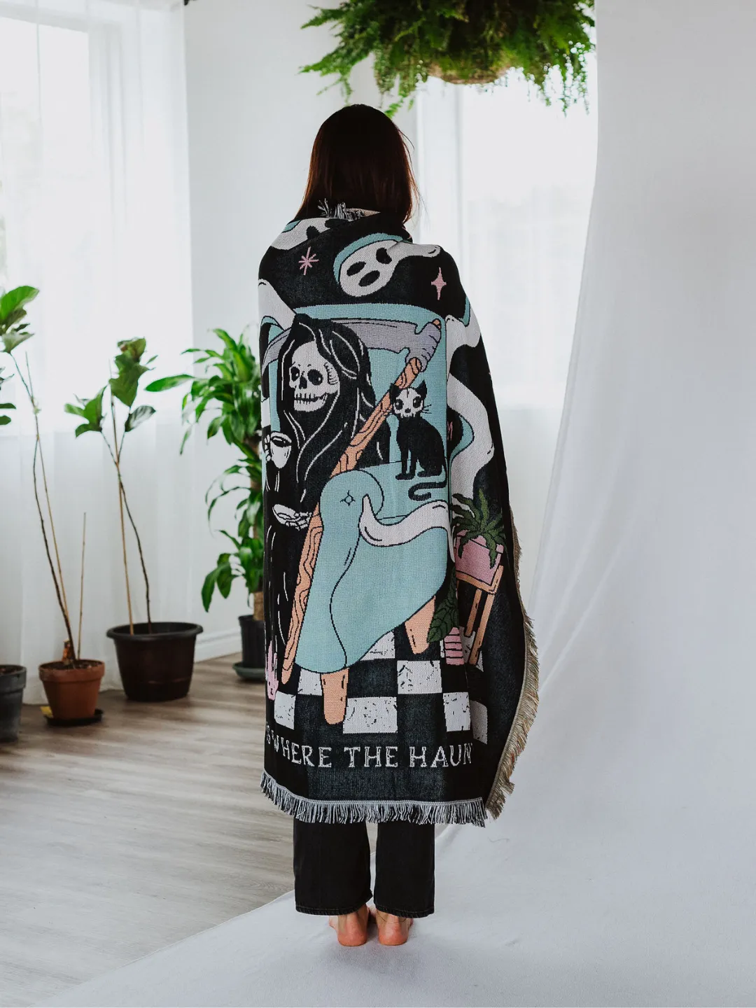 Sunday Scaries Woven Blanket