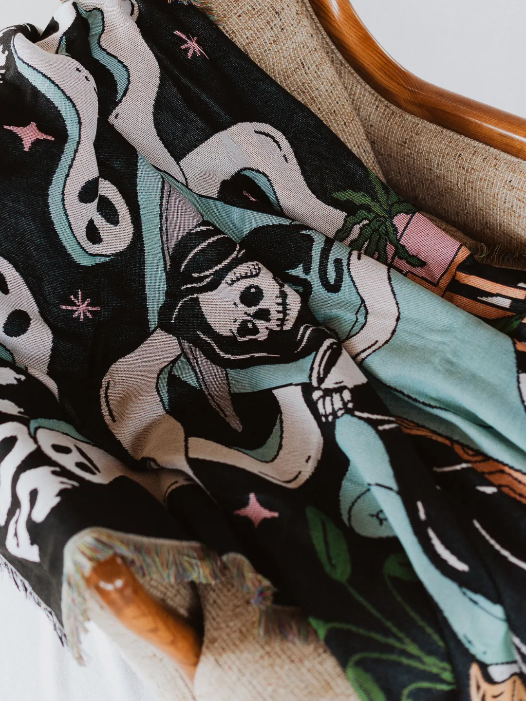 Sunday Scaries Woven Blanket