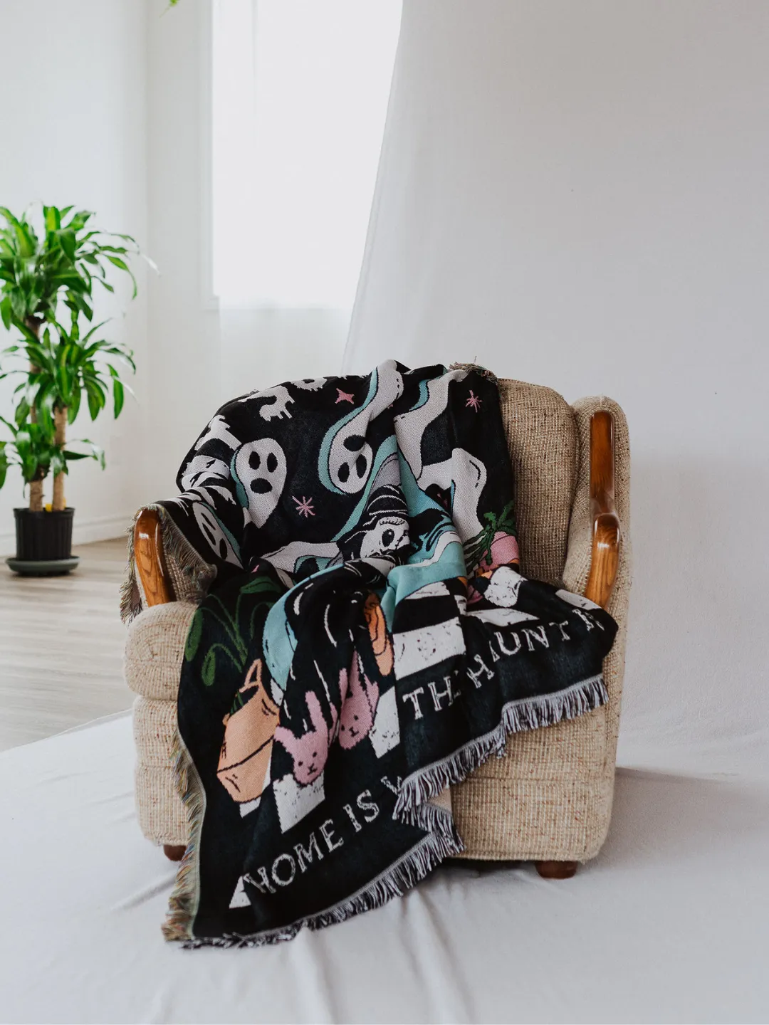 Sunday Scaries Woven Blanket