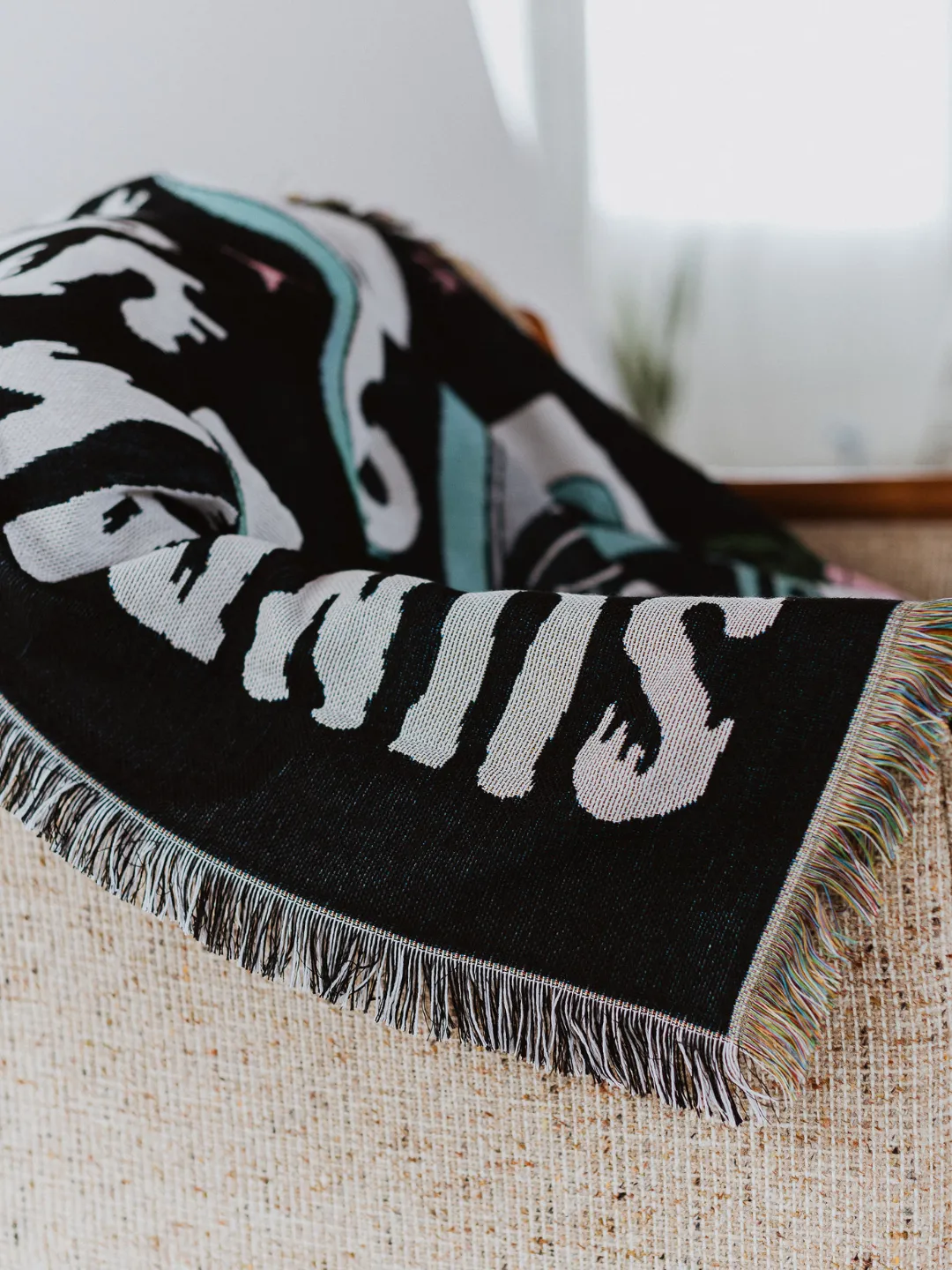 Sunday Scaries Woven Blanket