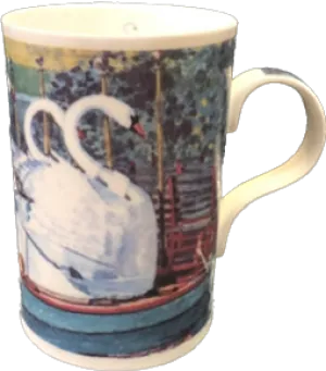 Swan Boat Mug