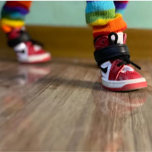 Swishy OG Bark Bred Sneakers