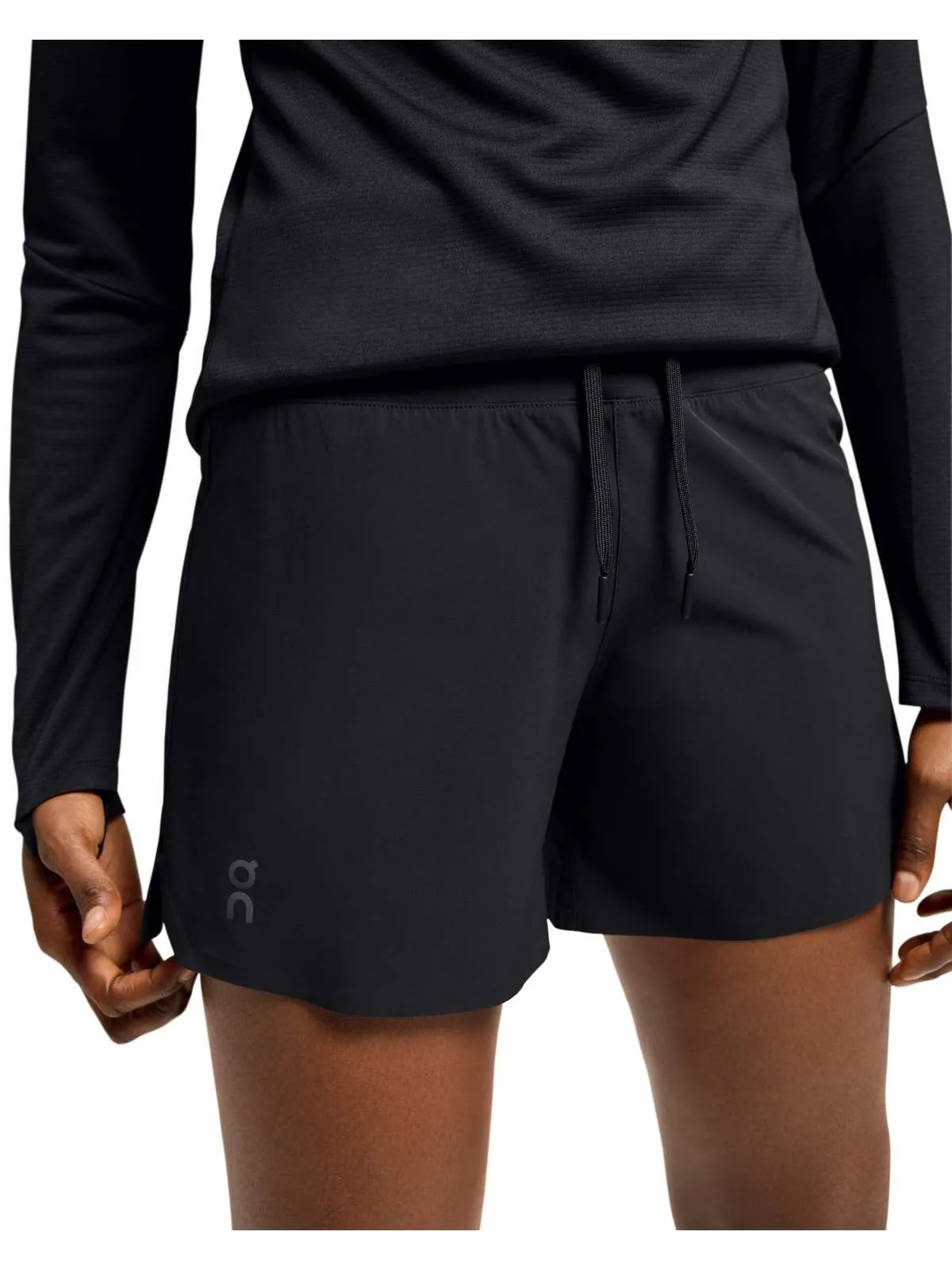 Szorty do biegania ON RUNNING 5" Running Shorts czarny