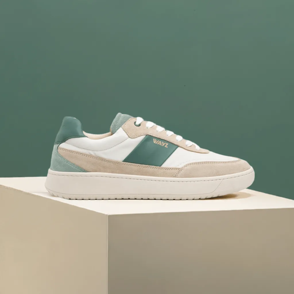THE SPARK SNEAKERS - Beige Mint Green