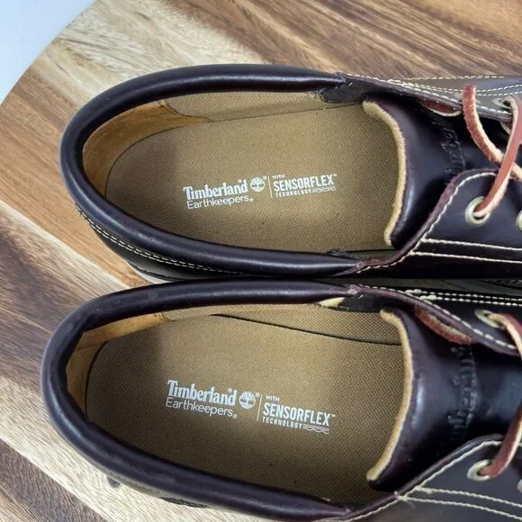 Timberland Men’s US Size 12/ EU 46 Earthkeepers Brown Boat Shoes