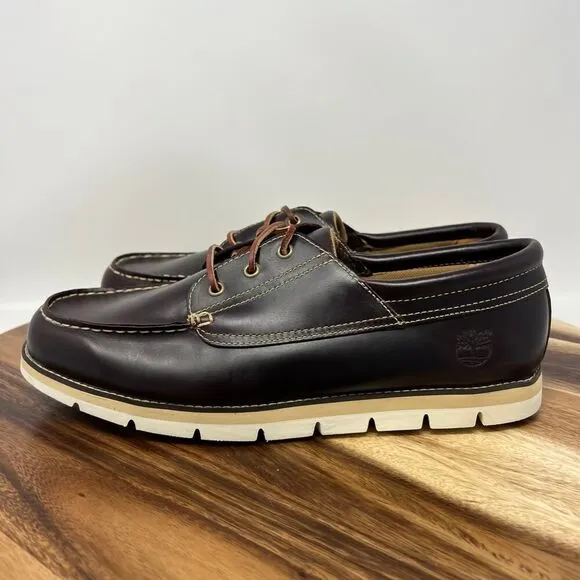 Timberland Men’s US Size 12/ EU 46 Earthkeepers Brown Boat Shoes