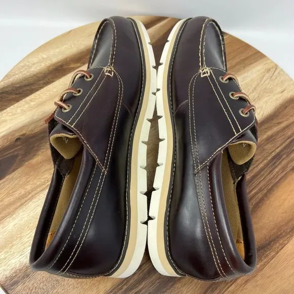 Timberland Men’s US Size 12/ EU 46 Earthkeepers Brown Boat Shoes