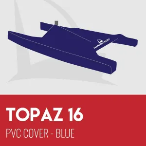 Topaz 16 Boat Cover - PVC - Blue
