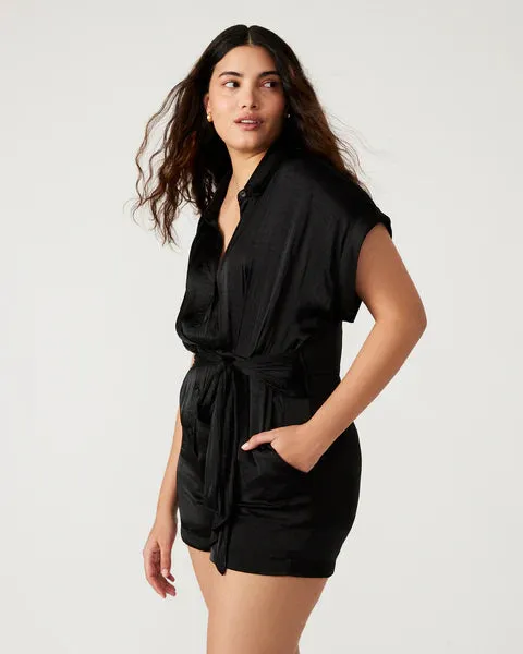 TORI ROMPER-BLACK