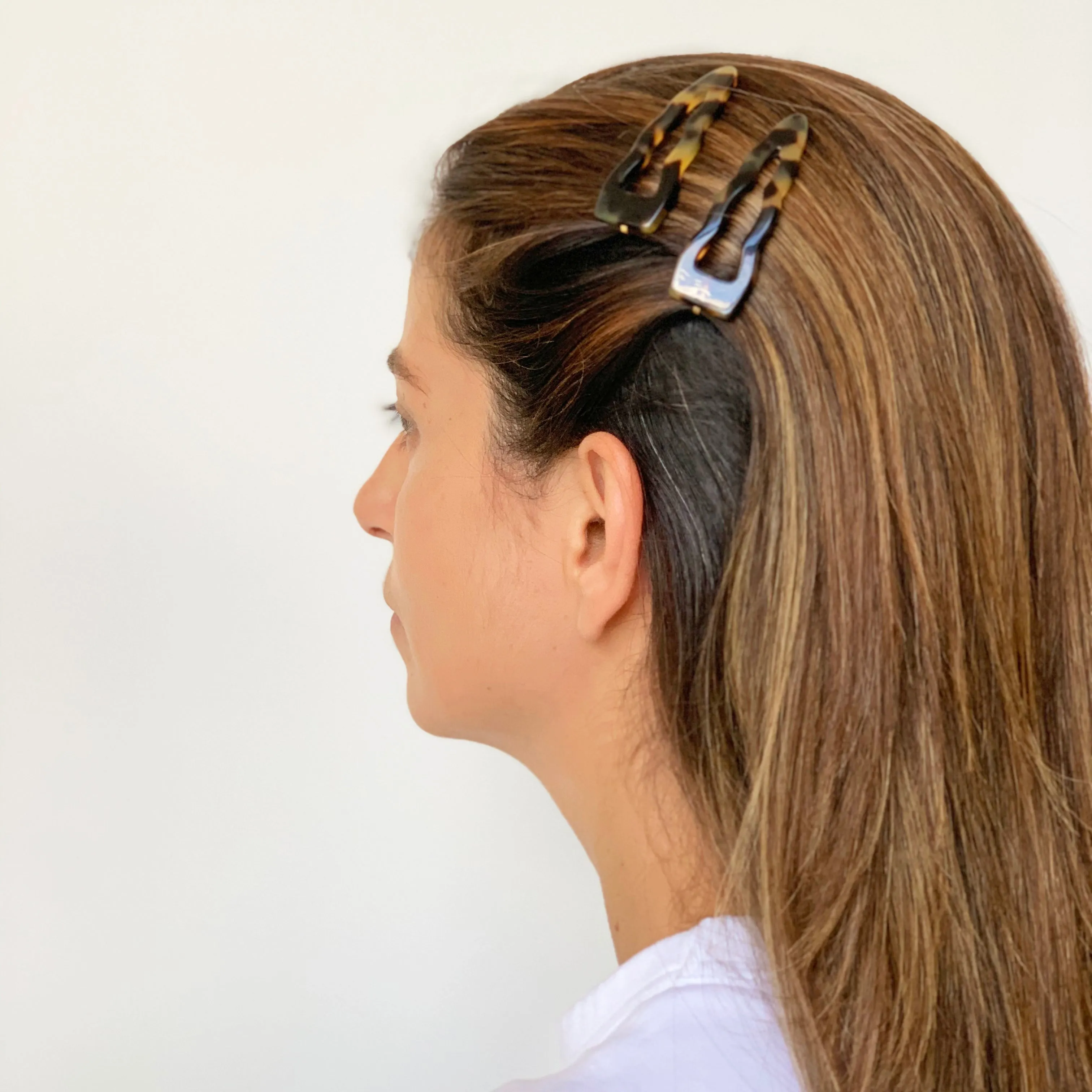 Tree Onyx Hair Slide Set