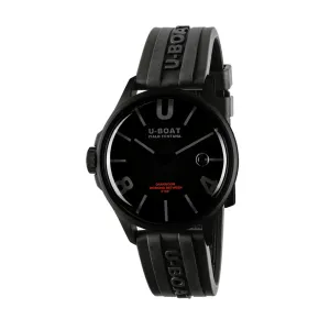 U-Boat Men's Black Tone Case and Dial Quartz Watch