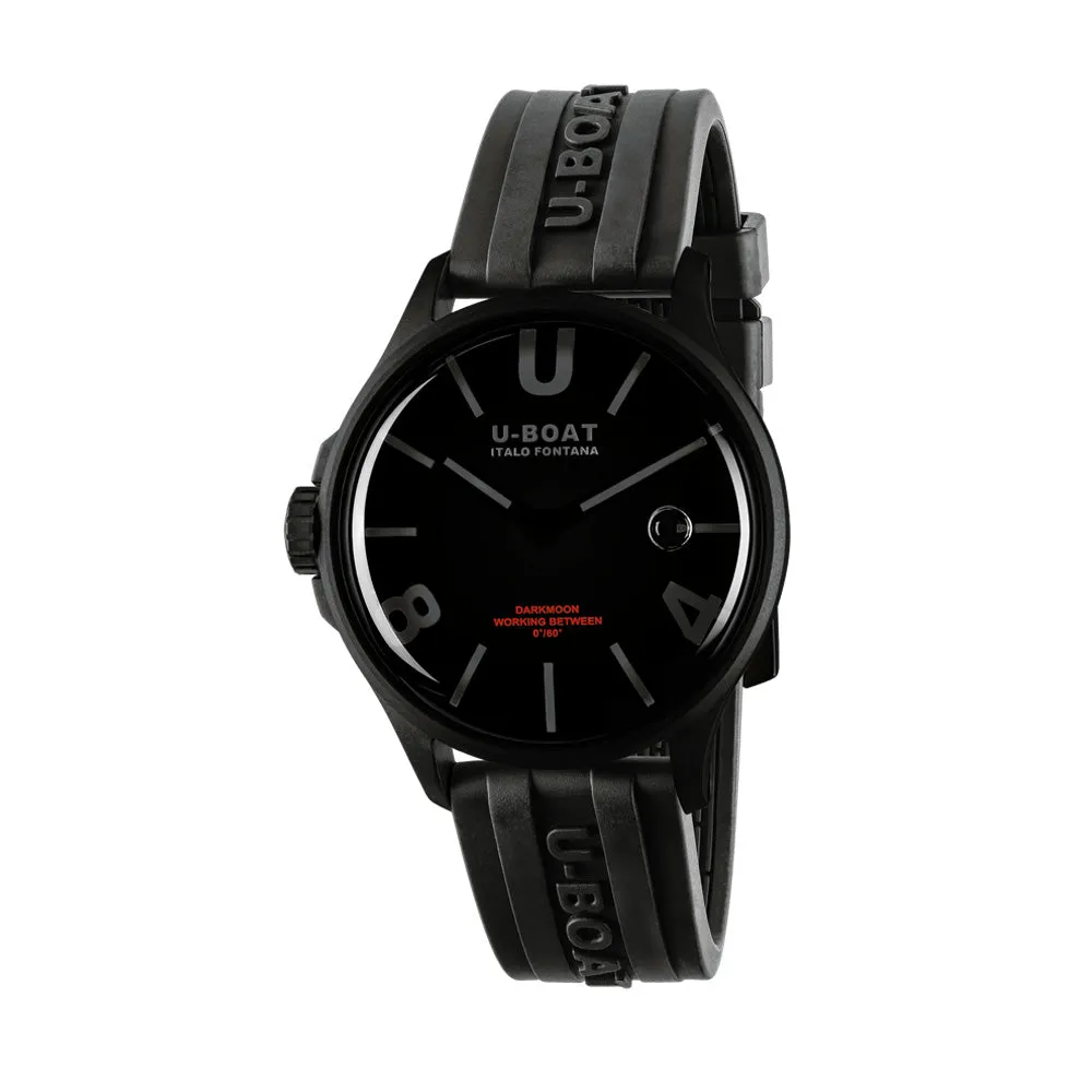 U-Boat Men's Black Tone Case and Dial Quartz Watch