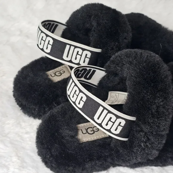 UGG Fluffy Slides - Kids