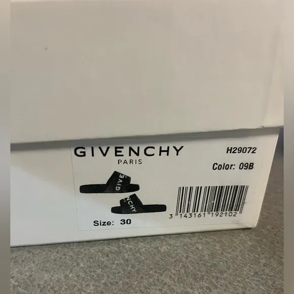 USED AUTHENTIC GIVENCHY SLIDES